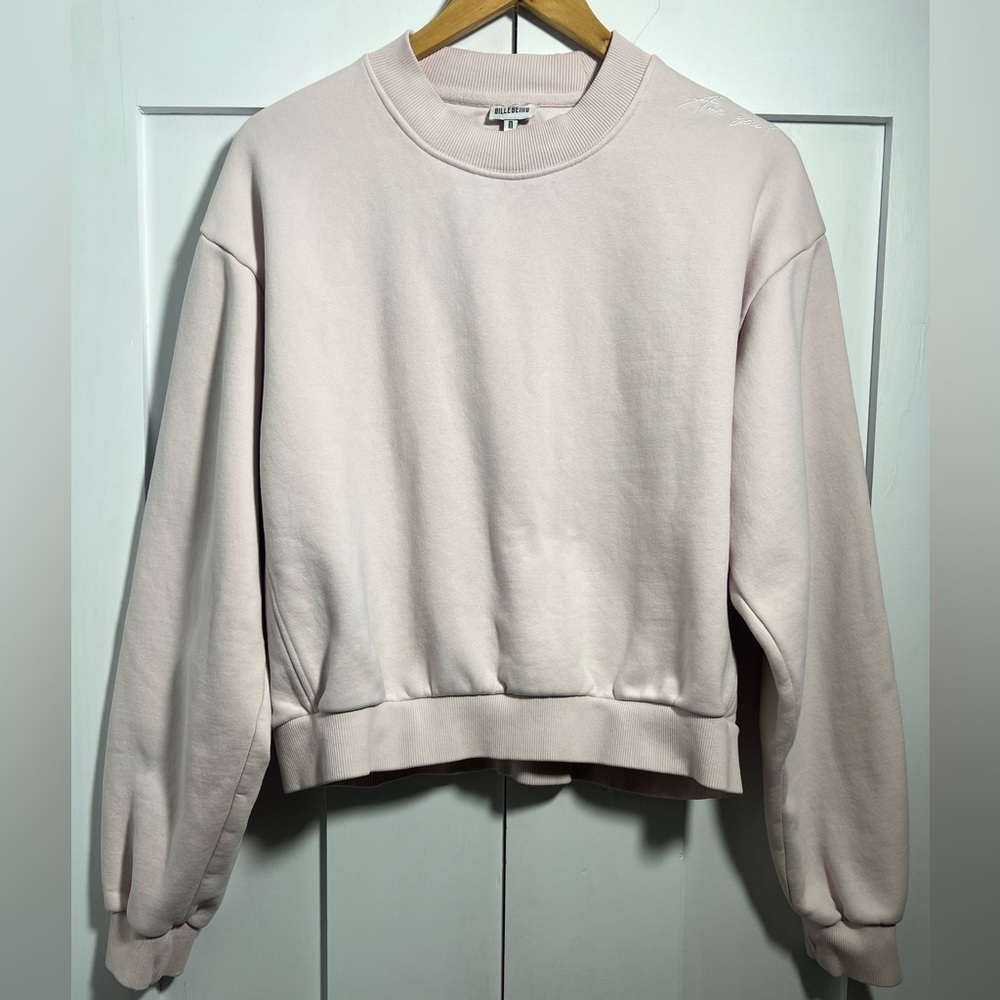 Billebeino Cropped Sweatshirt | Oversized Pullover M